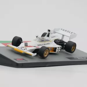 ixo 1:43 F1 Cars McLaren M23 1974 Mike Hailwood modellino auto pressofuso veicoli giocattolo - Foto 1 di 6