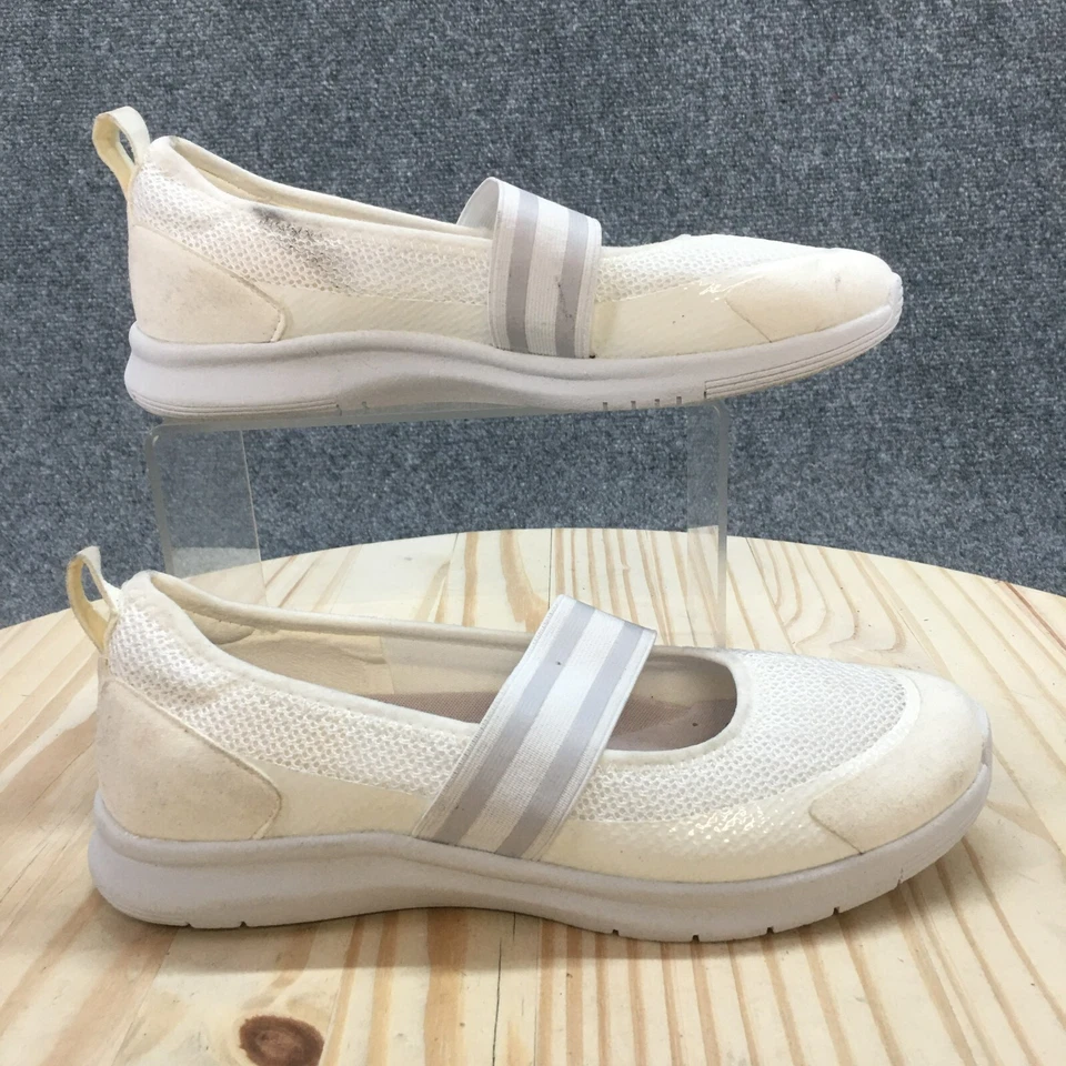 Туфли женские Easy Spirit 6 M Segear Mary Jane белые искусственная кожа комфортные низкие - Изображение 1 из 4