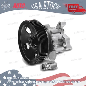 OEM Power Steering Pump w/ Pulley for Mercedes GL450 ML350 E350 R350 0054662201 - Picture 1 of 19