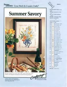 Craftways Sommer Bohnenkraut gezählt Kreuzstich Set - Bild 1 von 3