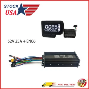 E-Bike Controller 35A 36V 48V 52V 1500W 3 Modus Sinuswellen-Controller + EN06 Display - Bild 1 von 7