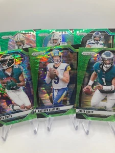 2024 Prizm Football - Green, Green Wave, Green Neon Pulsars - Combine Shipping!! - Picture 1 of 145