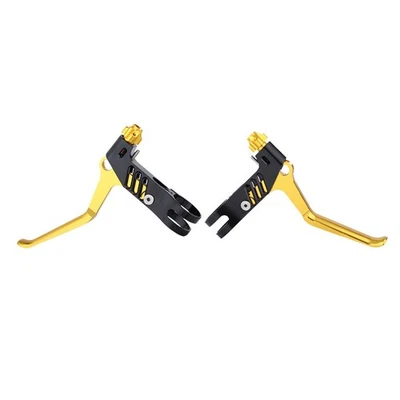 Bicicleta de montaña de carretera BMX MTB CNC V palancas de freno 80 g/par y Foto 1 de 4