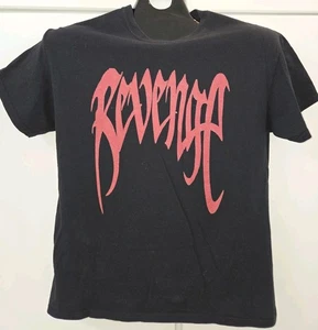 Revenge Snowfall Herren Hemd Medium Black Metal Graphic Red  - Bild 1 von 4