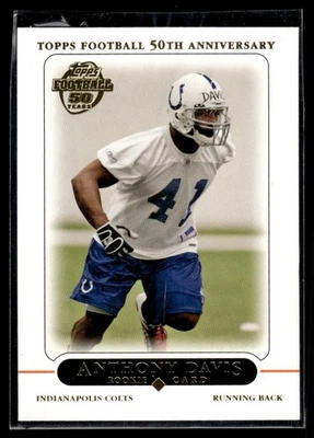 2005 Topps Anthony Davis Indianapolis Colts #386 - Image 1 of 2