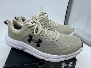 Under Armour Charged Assert 10 sportliche Laufschuhe Herren hellbraun Größe 10 - Bild 1 von 8