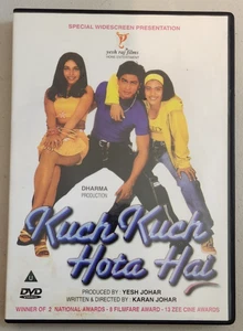 Kuch Kuch Hota Hai - Shahrukh Khan - Bollywood Hindi Film DVD - Bild 1 von 2