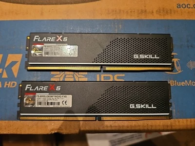 G.Skill Flare X5 32GB (2x16GB) PC5-48000 (DDR5-6000) RAM Memory - Image 1 of 2