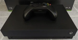Xbox One X 1Tb Main Unit With Box, Controller Included - Picture 1 of 10
