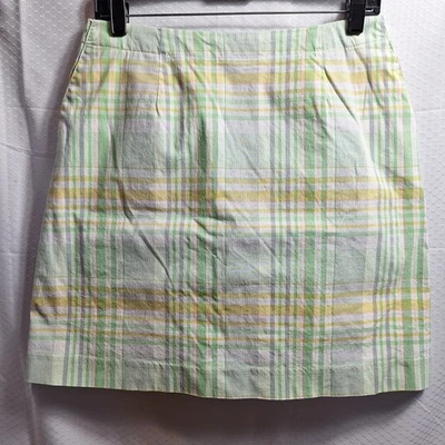 Falda corta de golf TAIL de colección talla 10 a cuadros elástica preppy atletismo tenis pickleball ¡USADA EN EXCELENTE ESTADO! Foto 1 de 4