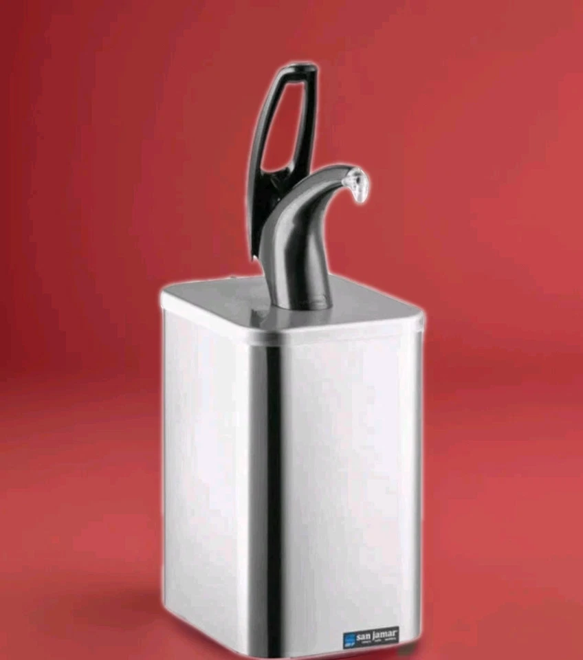 San Jamar P4900BK Frontline Cntrtop Pump