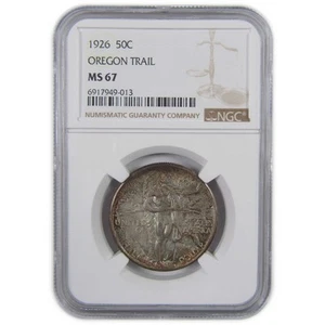 Oregon Trail Commemorative Half Dollar 1926 MS 67 NGC SKU:I18312 - Picture 1 of 4