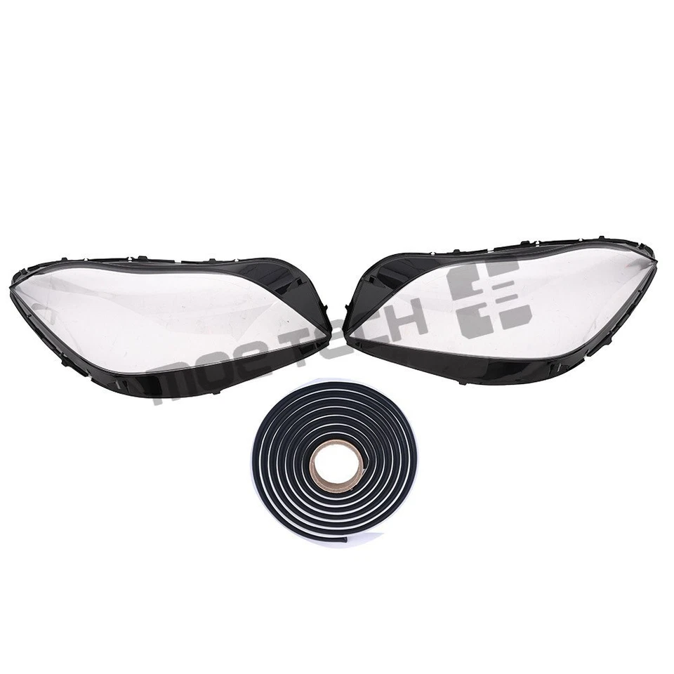 Cubierta de lente de faro transparente para Mercedes Benz W218 CLS350 CLS500 CLS550 2015-2018 Foto 1 de 4