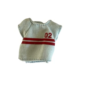 doll clothes TOP blue/red 02 sport shirt Bratz Barbie Scene Monster High - Picture 1 of 8