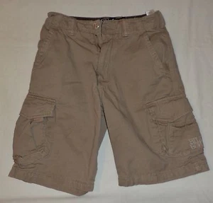 BILLABONG BROWN ZIPPER FRONT CARGO SHORTS SIZE 25 K#2152 - Picture 1 of 1