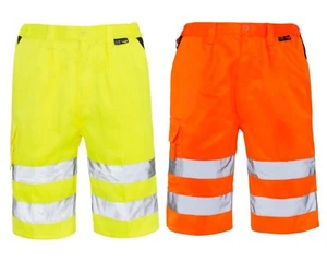 Mens Supertouch Hi Vis Short Workwear - Picture 1 of 3
