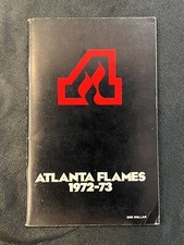 1972-73 Atlanta Flames Official Fact Book NHL