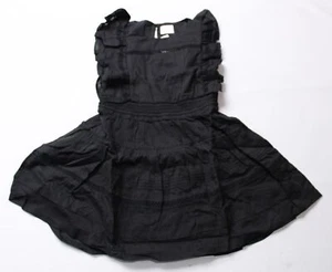 Crewcuts By J. Crew Girl's Teatime Dress In Cotton Voile EJ2 Black Size 8 NWT - Picture 1 of 3