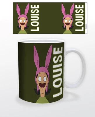 BOB´S BURGERS LOUISE BELCHER 11 OZ COFFEE MUG FUNNY TV SHOW ANIMATION CARTOON!!!