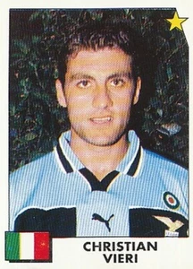 357 CHRISTIAN VIERI # ITALIA SS.LAZIO RARE SWISS STICKER PANINI FOOTBALL 99 - Imagen 1 de 1