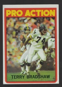 1972 Topps #120 Terry Bradshaw Pittsburgh Steelers In Action Hall of Fame - Picture 1 of 2