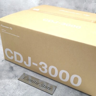 Pioneer CDJ-3000 DJ Multi Player 110-240V Digital Turntable Fast Ship JP CDJ3000 - Image 1 of 4