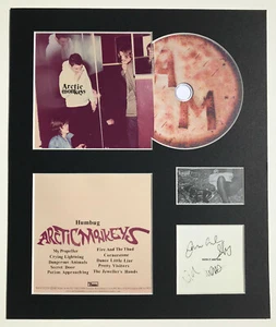 ARCTIC MONKEYS - Signed Autographed - HUMBUG - Album Display - Picture 1 of 1