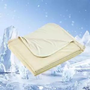 1 Piece, Cooling Blanket for Hot Sleepers, Cryogenic Effect Cooling Blanket - Picture 1 of 29