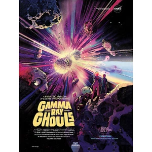 NASA Galaxy Horrors Thriller Gamma Ray Ghouls Movie Poster Canvas Print 18X24" - Bild 1 von 5