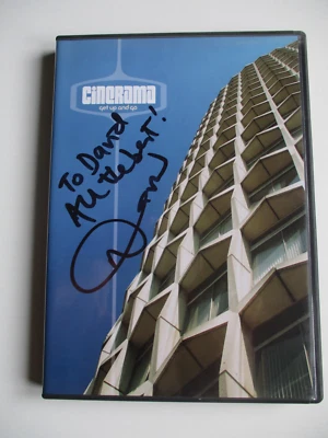 DAVID GEDGE RARE HAND SIGNED DVD - CINERAMA - GET UP AND GO (2004) - Image 1 of 3