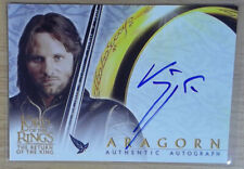 Topps Lord of the Rings Return of the King Auto Viggo Mortensen/Aragorn