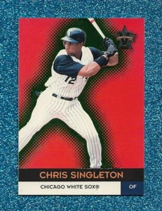 Pacific Vanguard 2000 verde paralelo #12 Chris Singleton #rd 56/99 blanco Sox  - Imagen 1 de 1