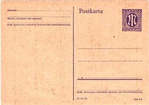 Postkarte P 903 Typ I/03 - ungebraucht - Bild 1 von 1