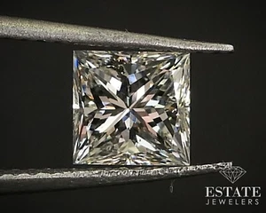 Loose 1.14ct Princess Cut GIA Cert Natural Diamond SI2/J i16220 - Picture 1 of 4