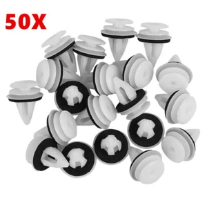 50Pcs Car Door Card Panel Trim Clamp Clip Rivet For BMW 51418224768 51410407984 - Picture 1 of 9