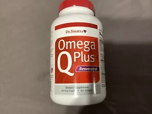 Dr Sinatra Omega Q Plus Resveratrol (180 Soft gels) (Exp. 10/2026) - Picture 1 of 4