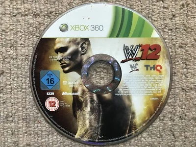 Wwe 12 - Xbox 360 DVD Nur UK Pal - Bild 1 von 2