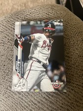2020 Ronald Acuna Jr Topps Opening Day Base #67  Atlanta Braves ￼ Baseball Card