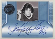 2011 Press Pass Legends Saturday Signatures Platinum /25 Dan Hampton Auto HOF