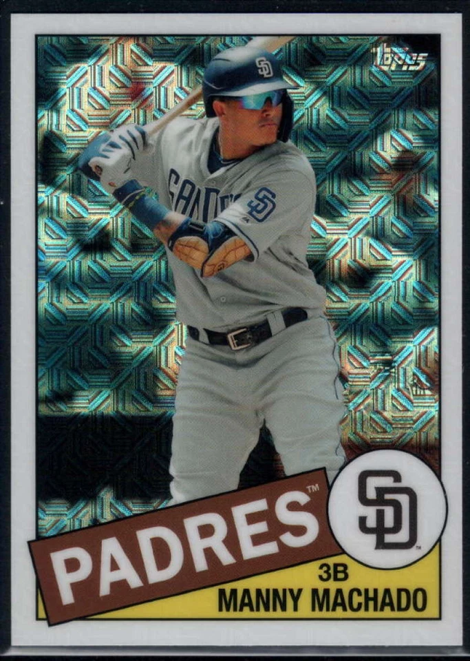 2020 Topps Silver Packs Series One Refractors #85C-32 Manny Machado NM-MT Padres - Image 1 of 1
