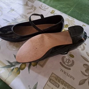 Ladies Black Character Stage Showtime Dance Shoes Size EU41/7; 1.5" Heel by Katz - Picture 1 of 2