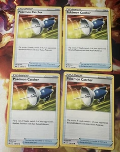 Pokemon TCG x 4 Pokemon Catcher 138/159 Crown Zenith Near Mint Playset - Picture 1 of 1