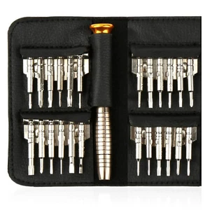 Interchangeable Precision Screwdriver Set With Pouch For Sunglass Repair - Picture 1 of 4