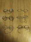 Lot Of 6 Antique Glasses ( Missing Lenses Or Arms See Photos)