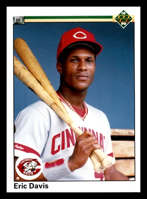 1990 Upper Deck Eric Davis  Cincinnati Reds #116 Mint - Image 1 of 2