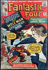 FANTASTIC FOUR #22 Mole Man COMIC BOOK Marvel 1964