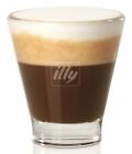 New - ILLY Coffee Espresso Macchiato Cups Luxion Glass - 60 ml - set of 6