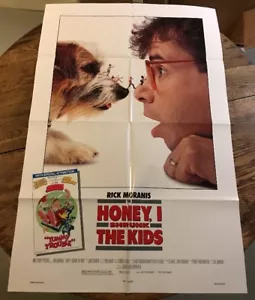 Honey I Shrunk The Kids 1989 D/S gefaltet ein Blatt Filmposter Roger Rabbit - Bild 1 von 5