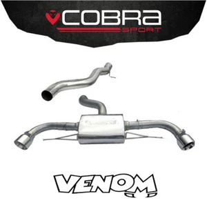 Cobra Exhaust 3" Cat Back System (Non-Res) Audi TT 3.2 V6 Mk2 4WD (07-11) AU60 - Picture 1 of 2