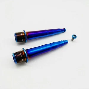 Asse mandrino pedale titanio blu brucia per SpeedPlay Zero X1 X2 e azione leggera - Foto 1 di 1
